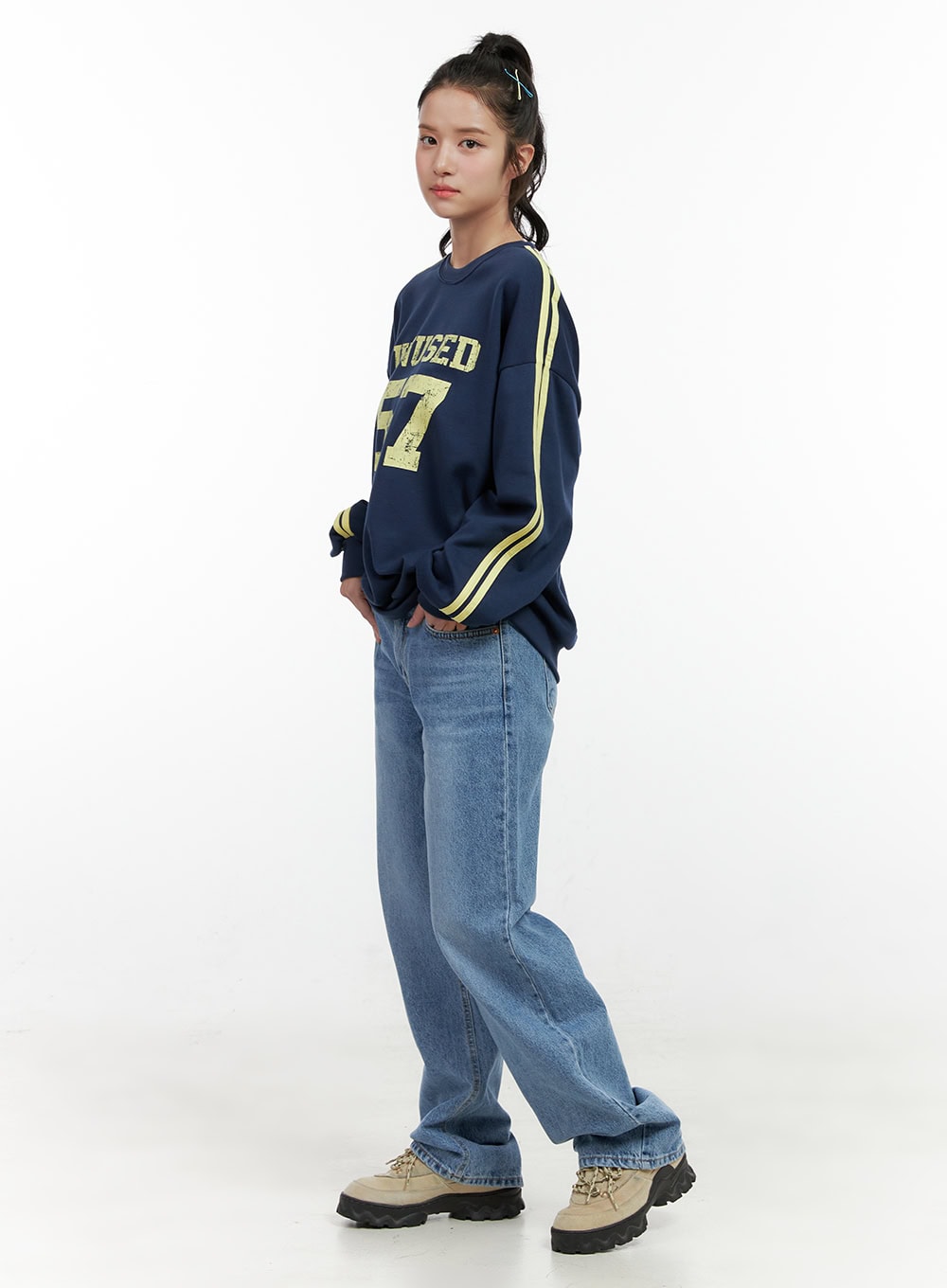 Carly Cloud Wide-Leg Jeans ON404