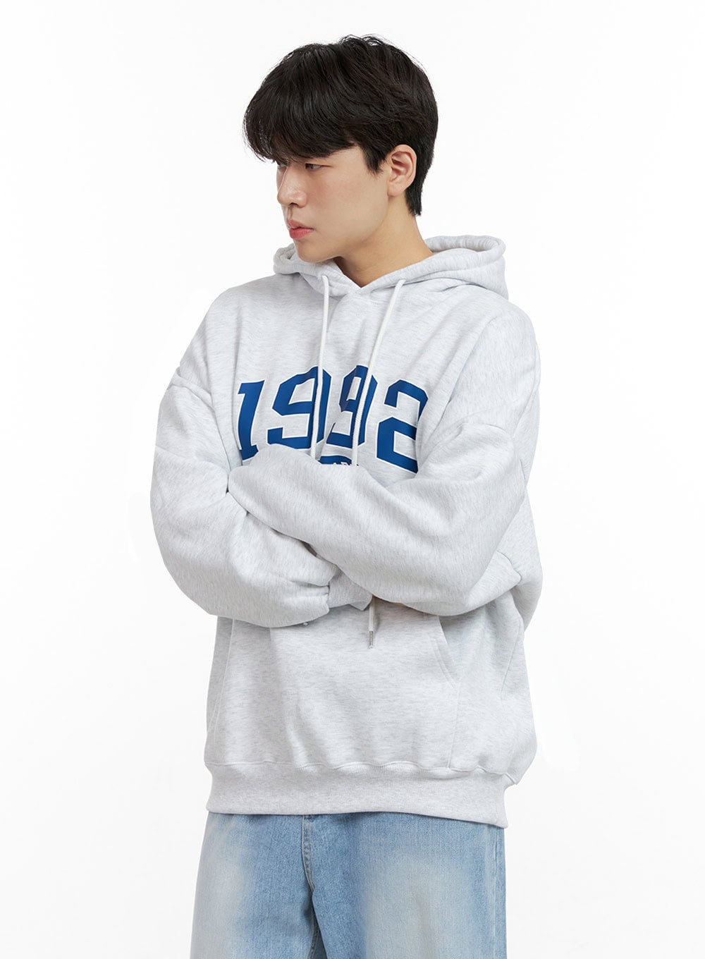Men's Long Sleeve Hoodie Sweatshirt IN422
