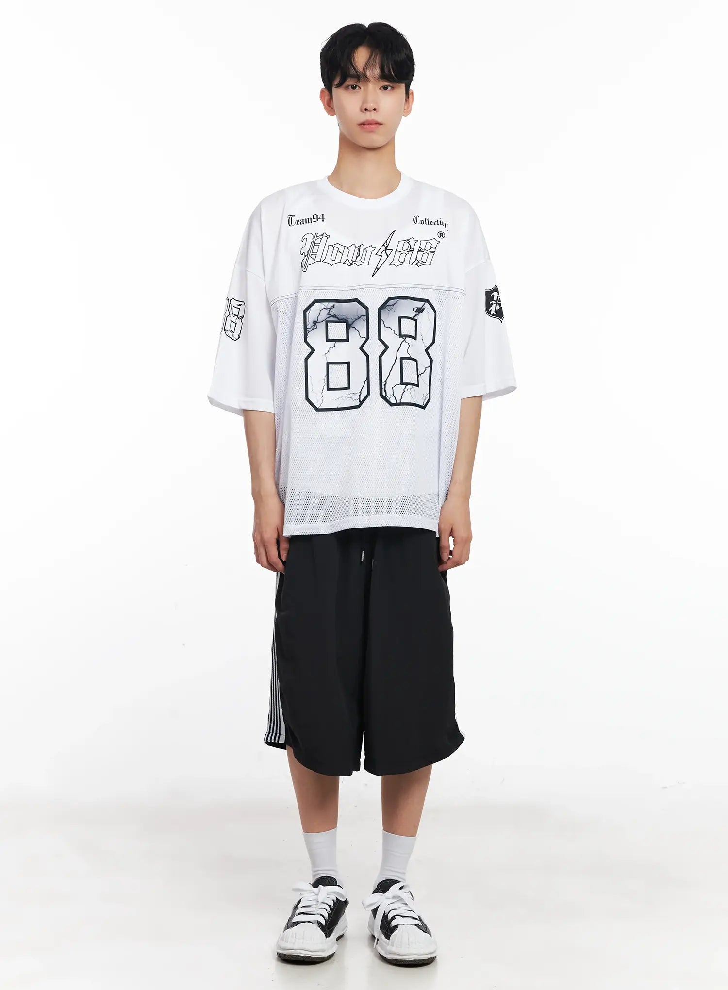 Men's Mesh Graphic Jersey Tee IL501