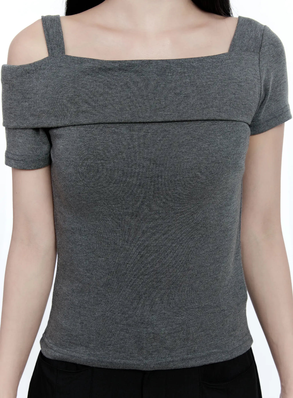 Asymmetrical One-Shoulder Top CG512