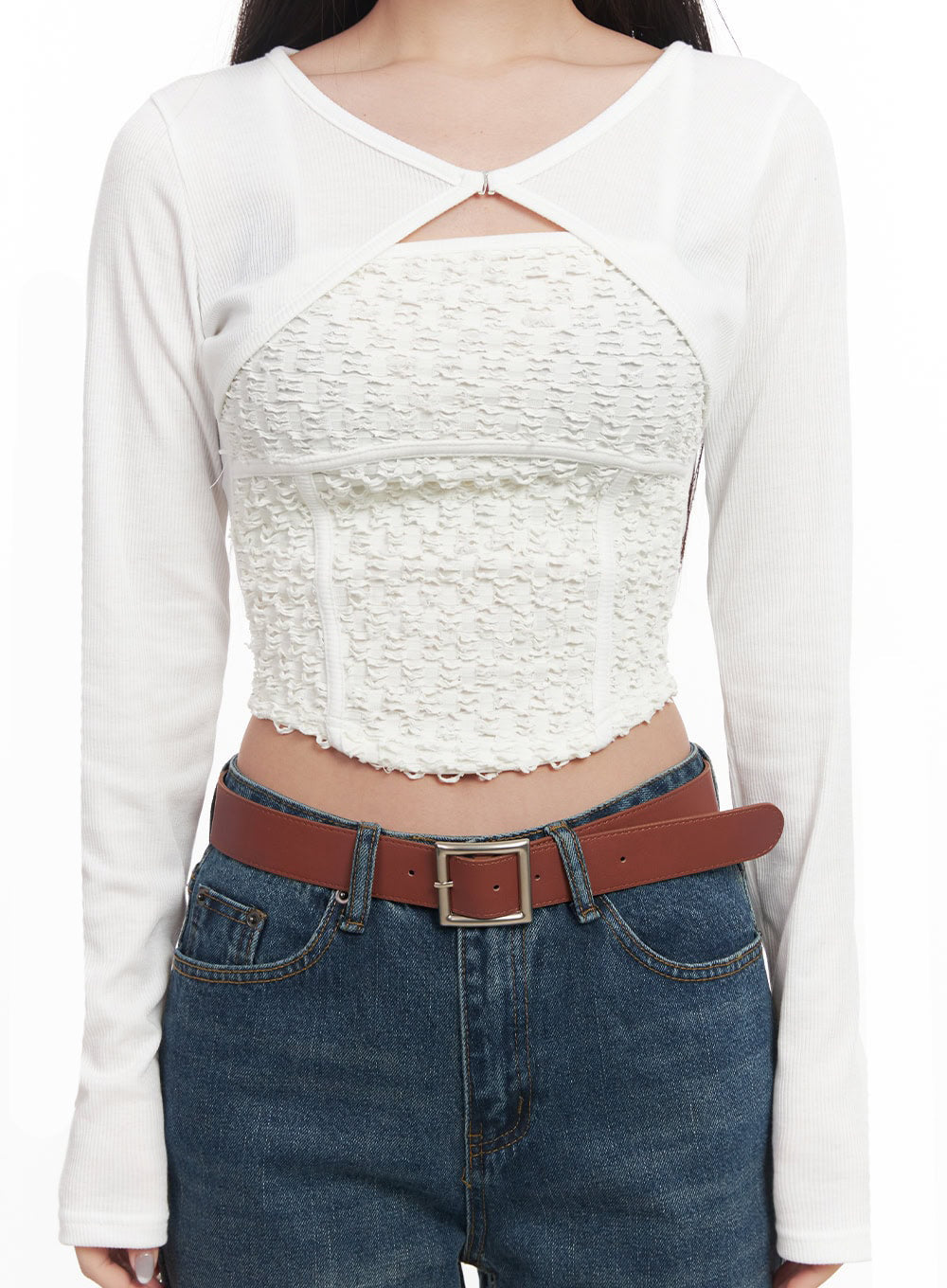 Buckle Bolero Cardigan IM525