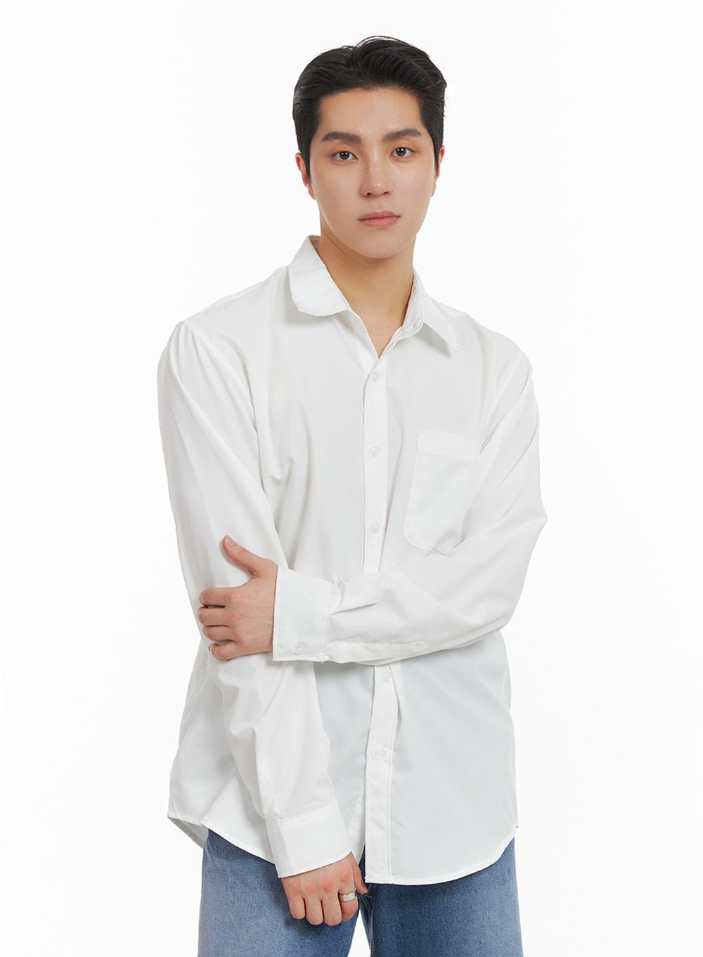 Men's Classic White Shirt IA401