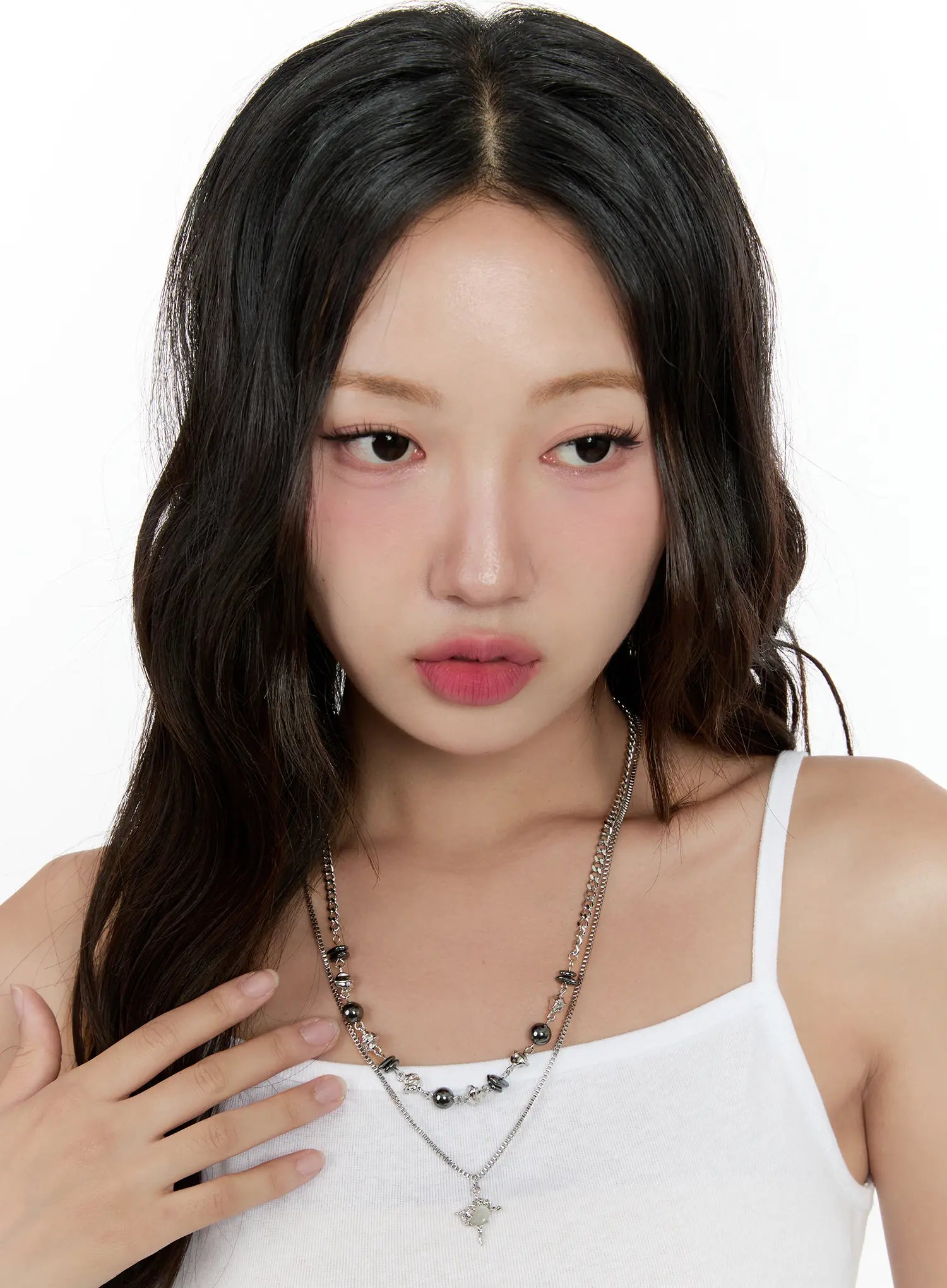 Layered Bead Necklace CG501