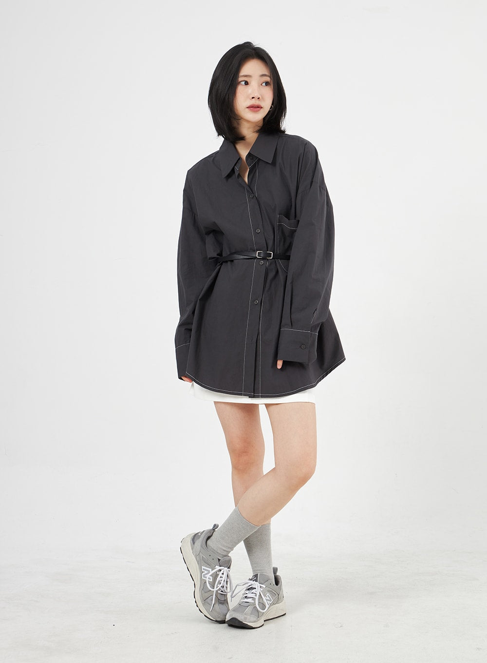 Cotton Oversized Shirt OA307