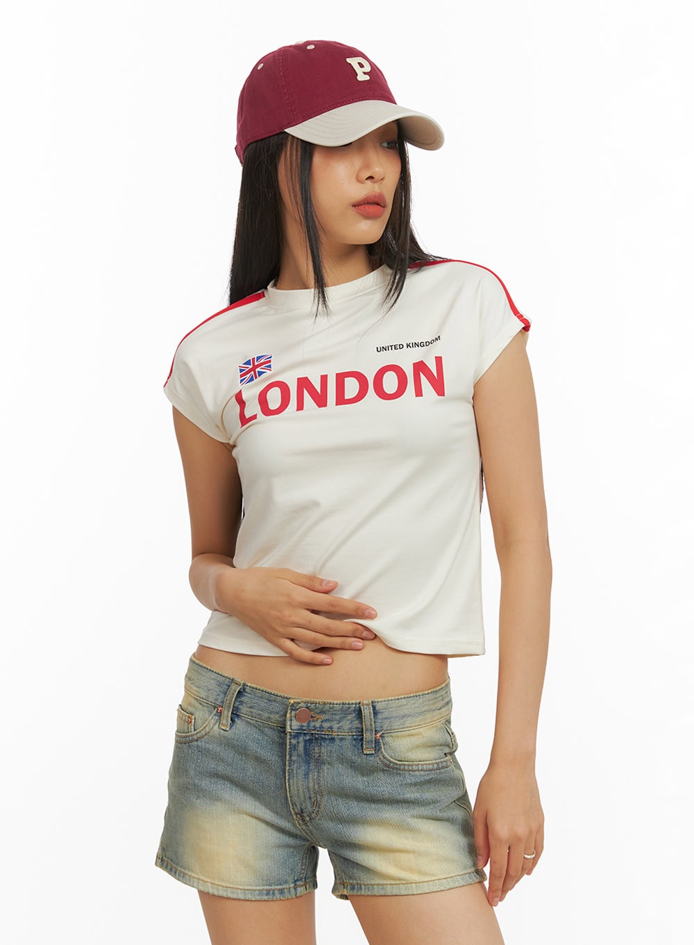 Sporty Crop T-Shirt IY422