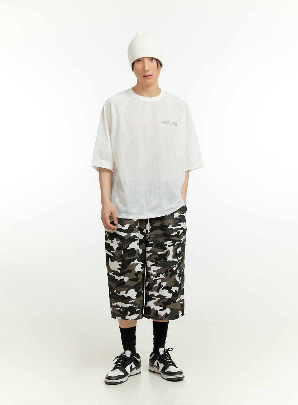 Men's Mesh Raglan T-Shirt IL418