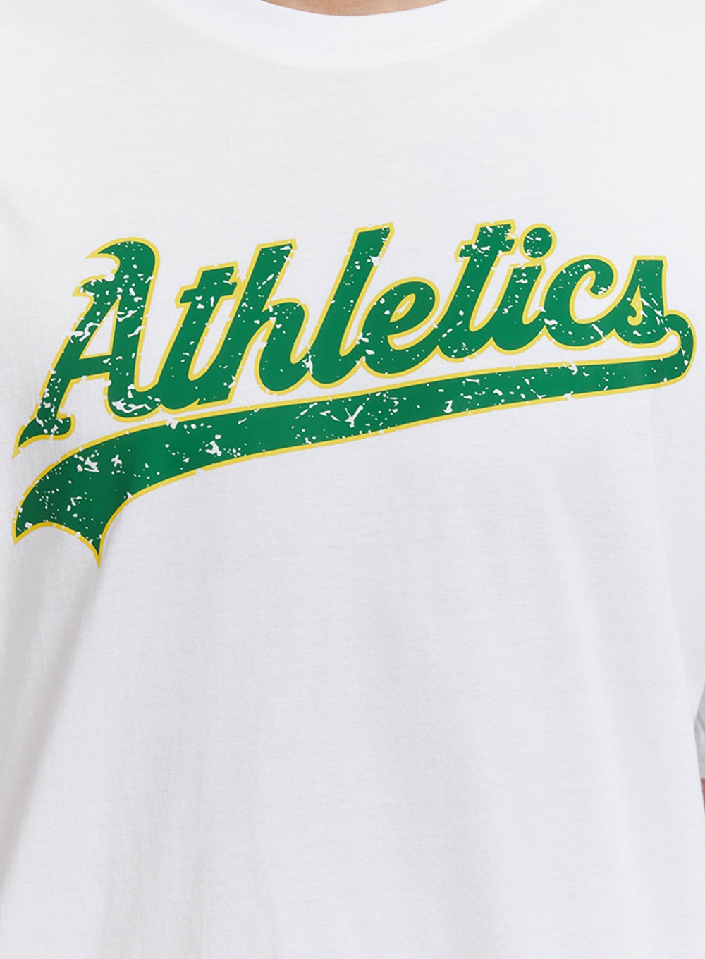 Men's Round Neck Graphic Cotton Tee IL404