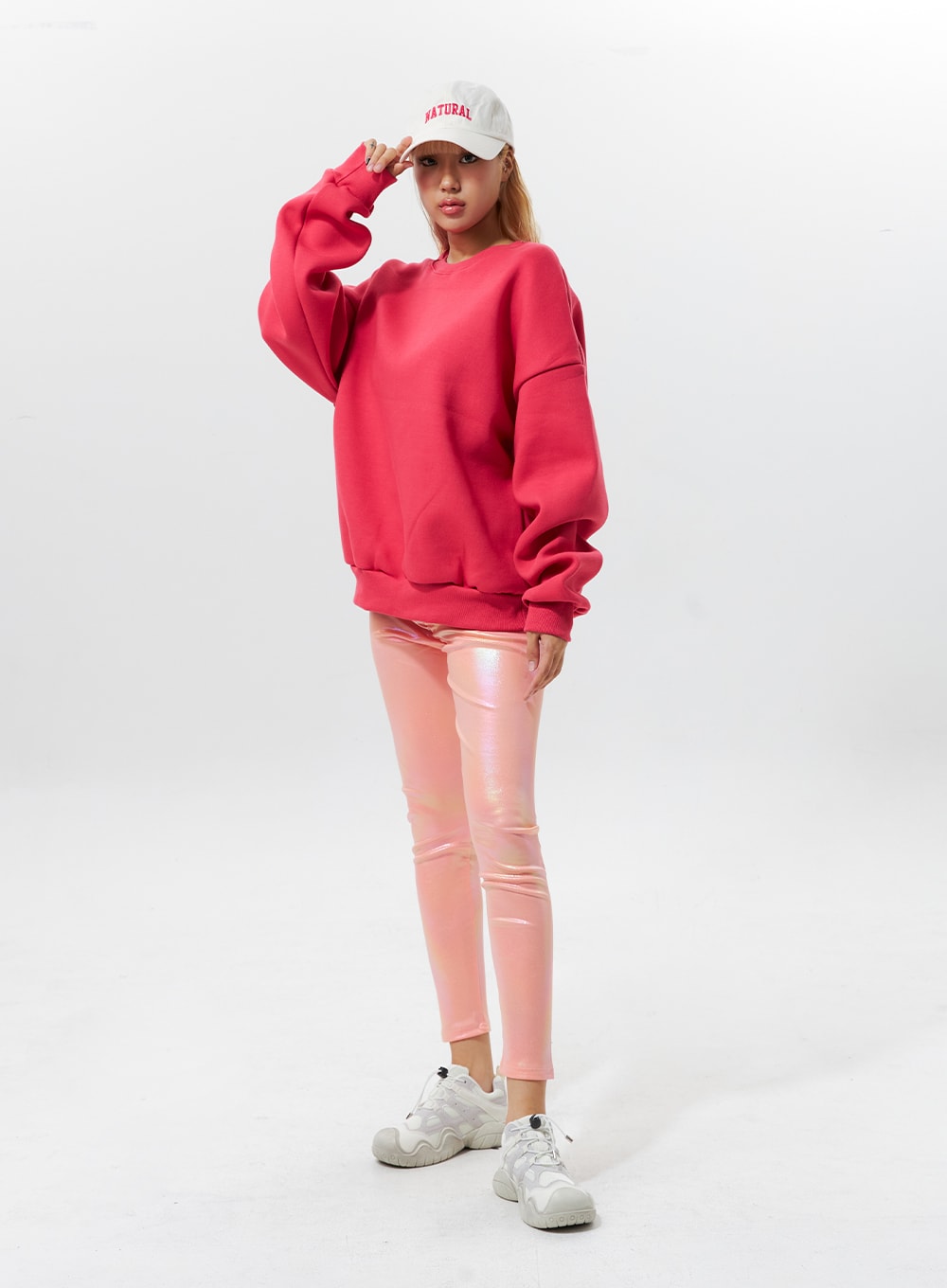 Comfy Cotton Round-Neck Sweatshirt IG324