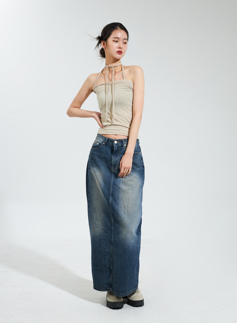 Halter Neck Top IY322