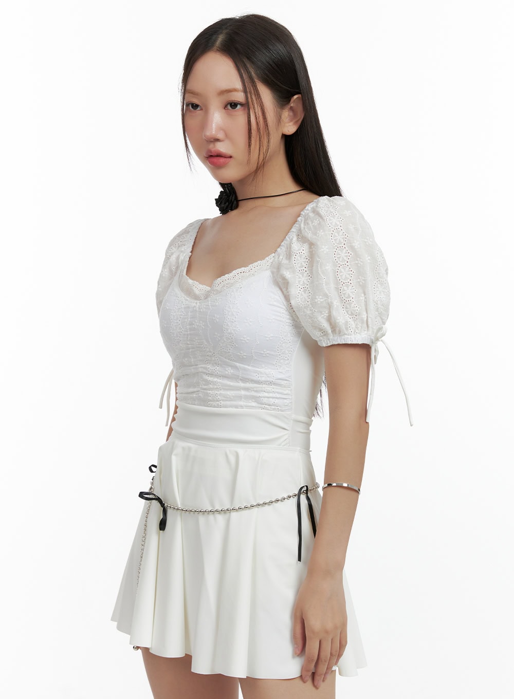 Ribbon Chain Belt OL402