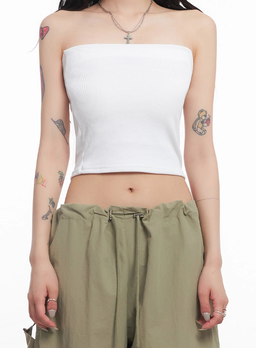 Ribbed Baby Tube Top  IC503