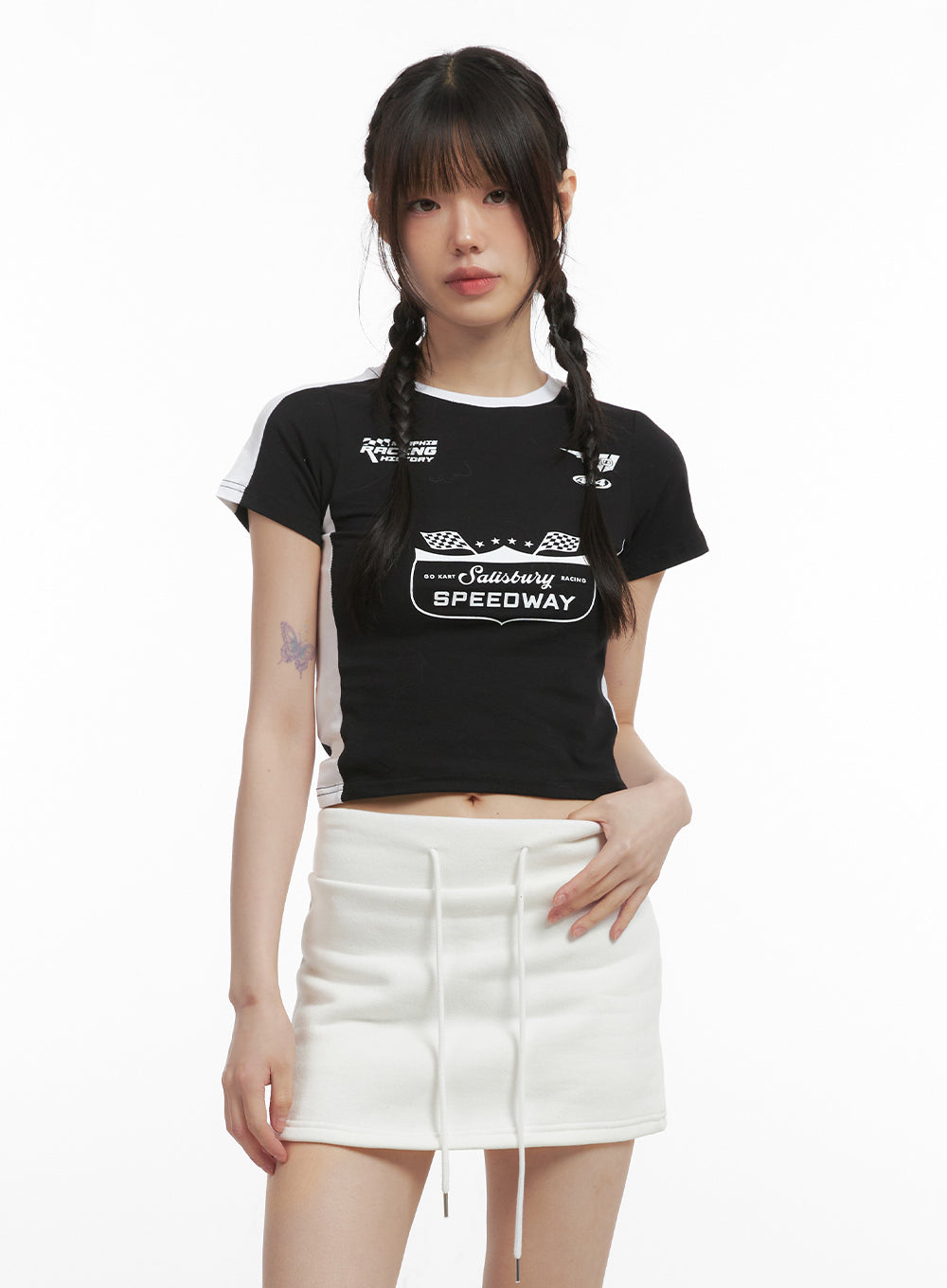 Graphic Two Color Tee CY312