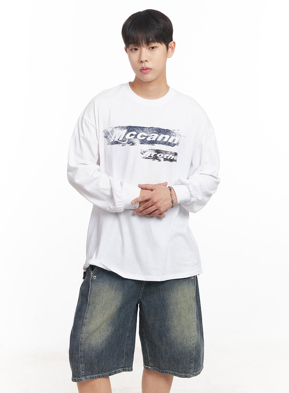 Men's Mccann Graphic Long-Sleeve T-Shirt IA525