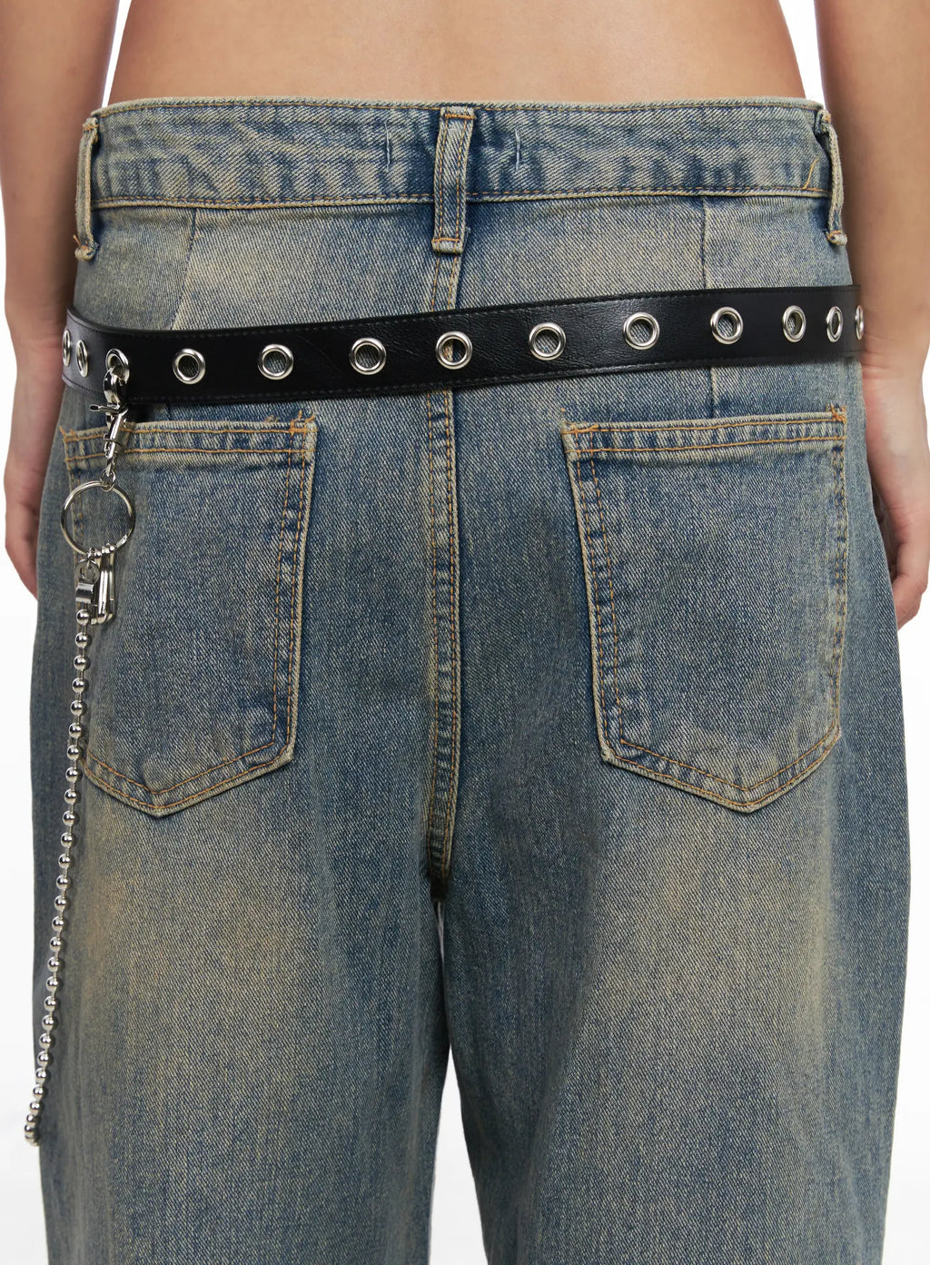 Eyelet Chain Belt CO513