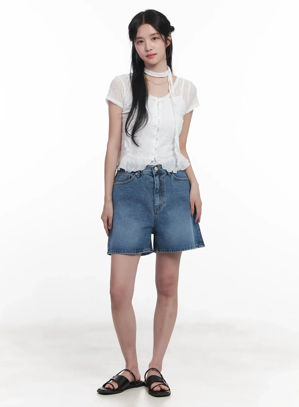 Relaxed-Fit Jorts CU523