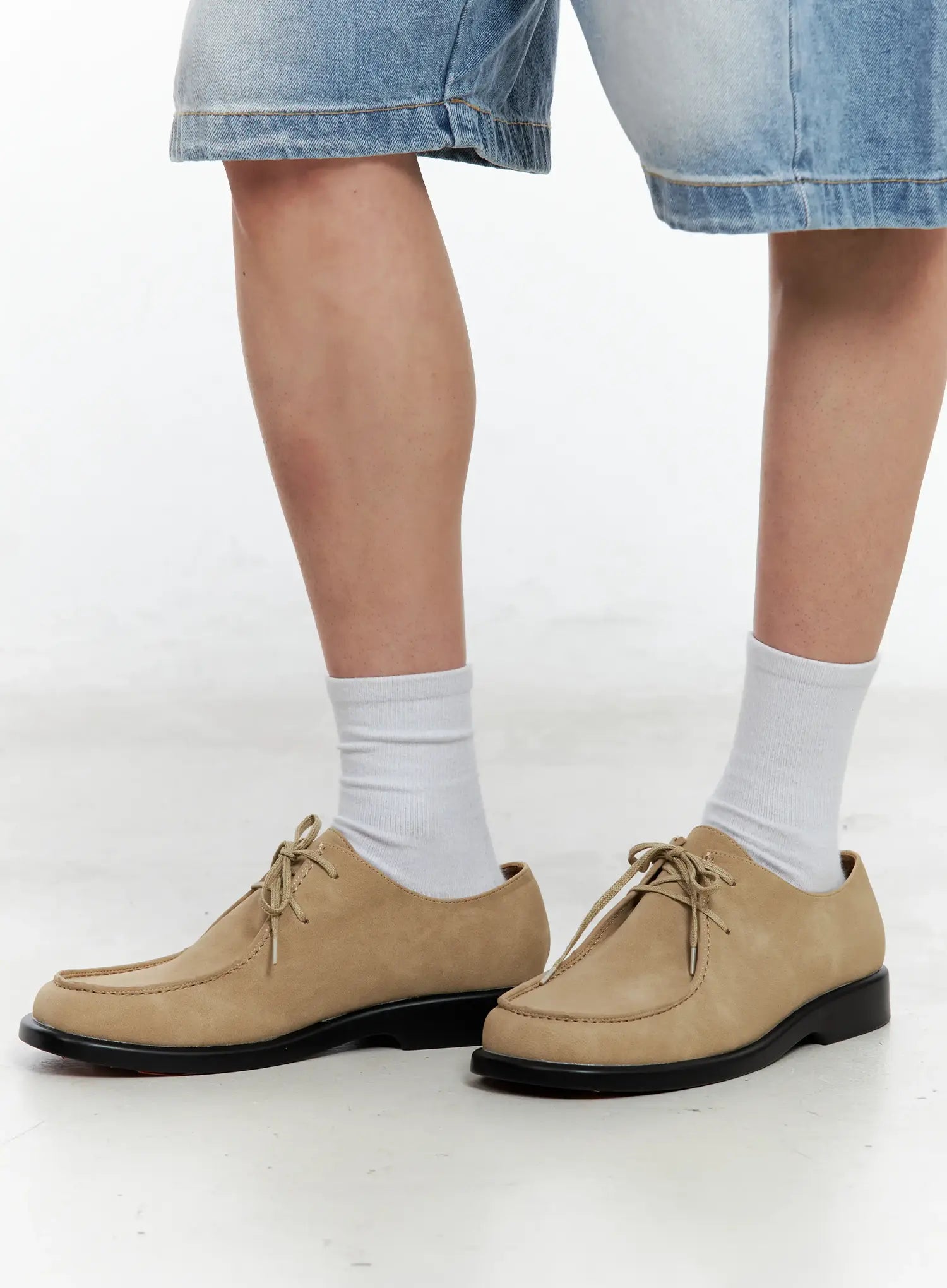 Men's Lace-Up Loafers IL514