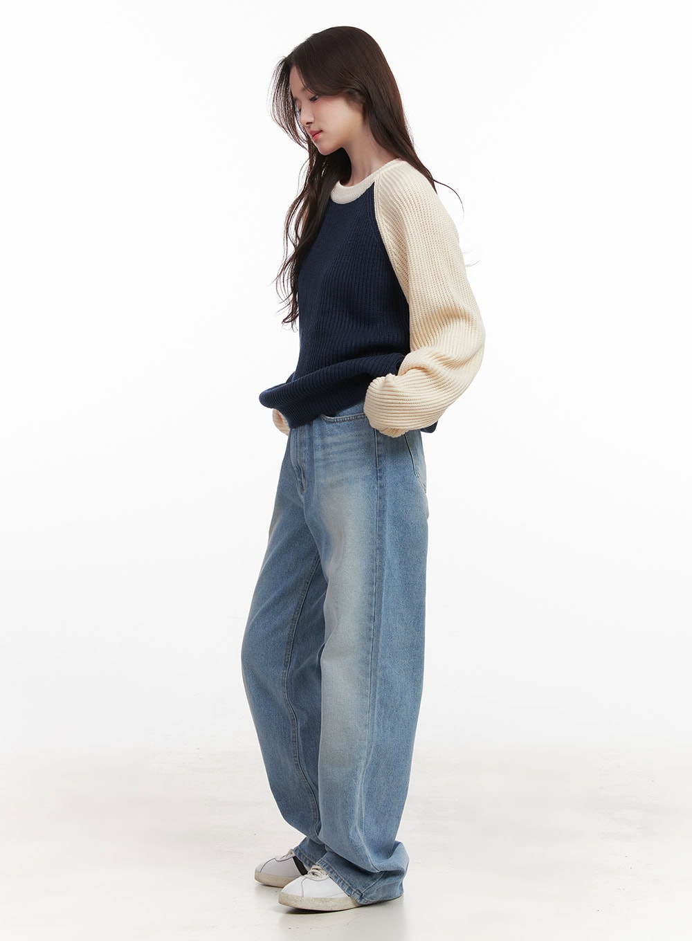 Kelly Washed Baggy Jeans CJ514