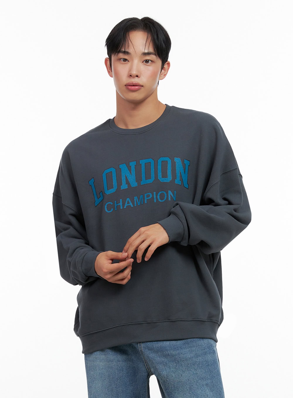 Men's Graphic Crewneck IN426