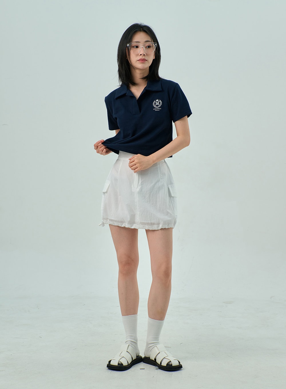 Short Sleeve Polo Top OY315