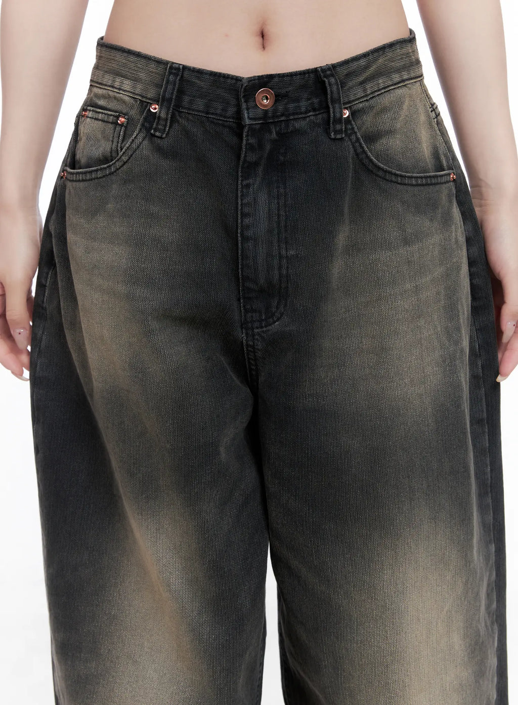 Bobo Relaxed Fit Vintage Washed Jeans CG529