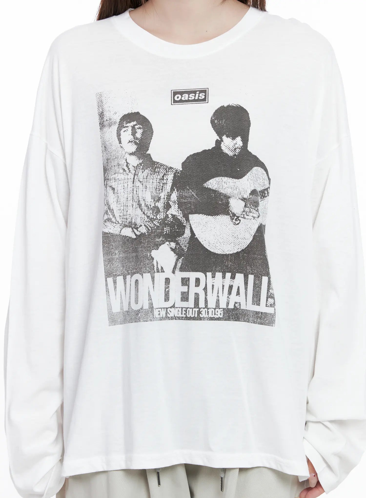 Retro Wonder Print Loose Fit Tee CG529