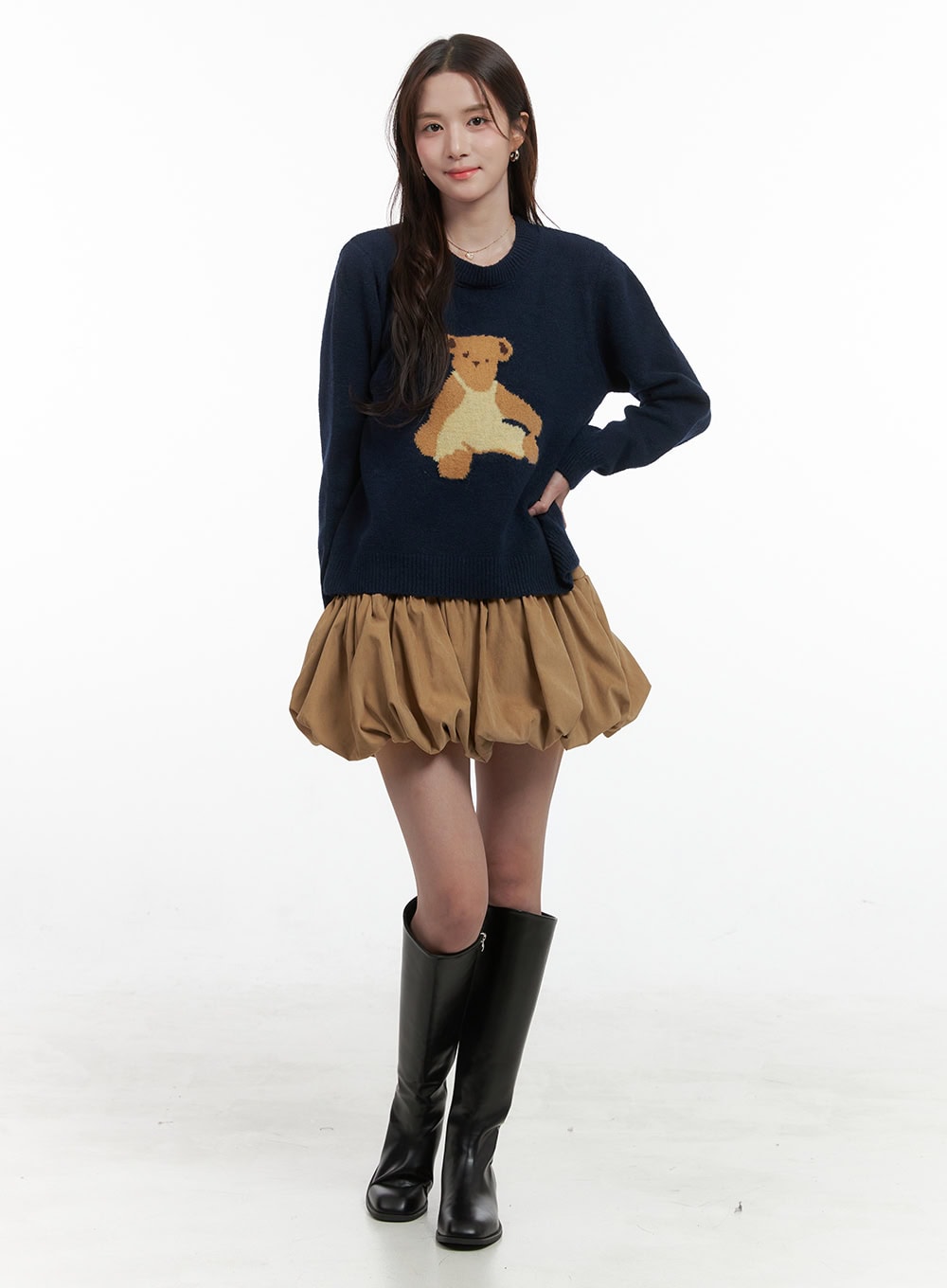 BlissFit Banded Mini Skirt OS416