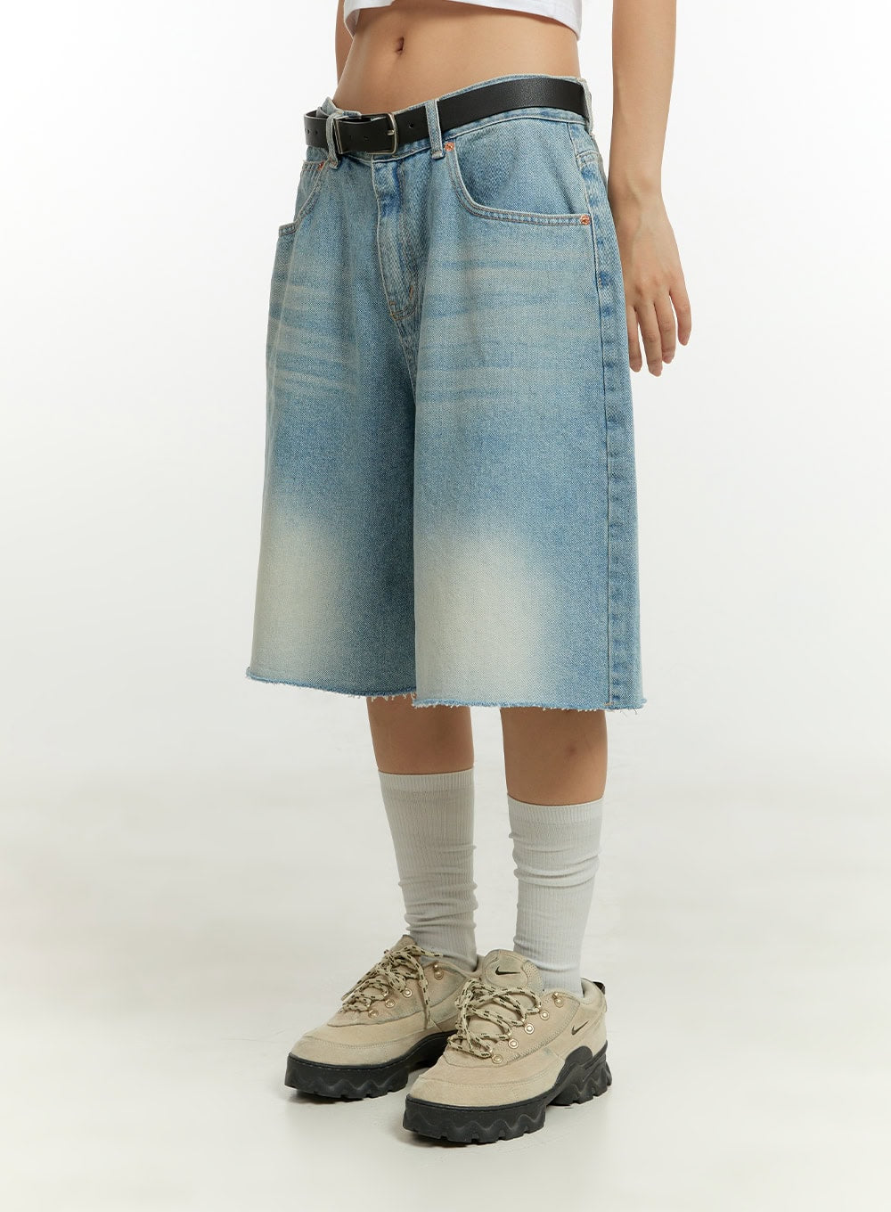 Wide Fit Bermuda Jorts CU428