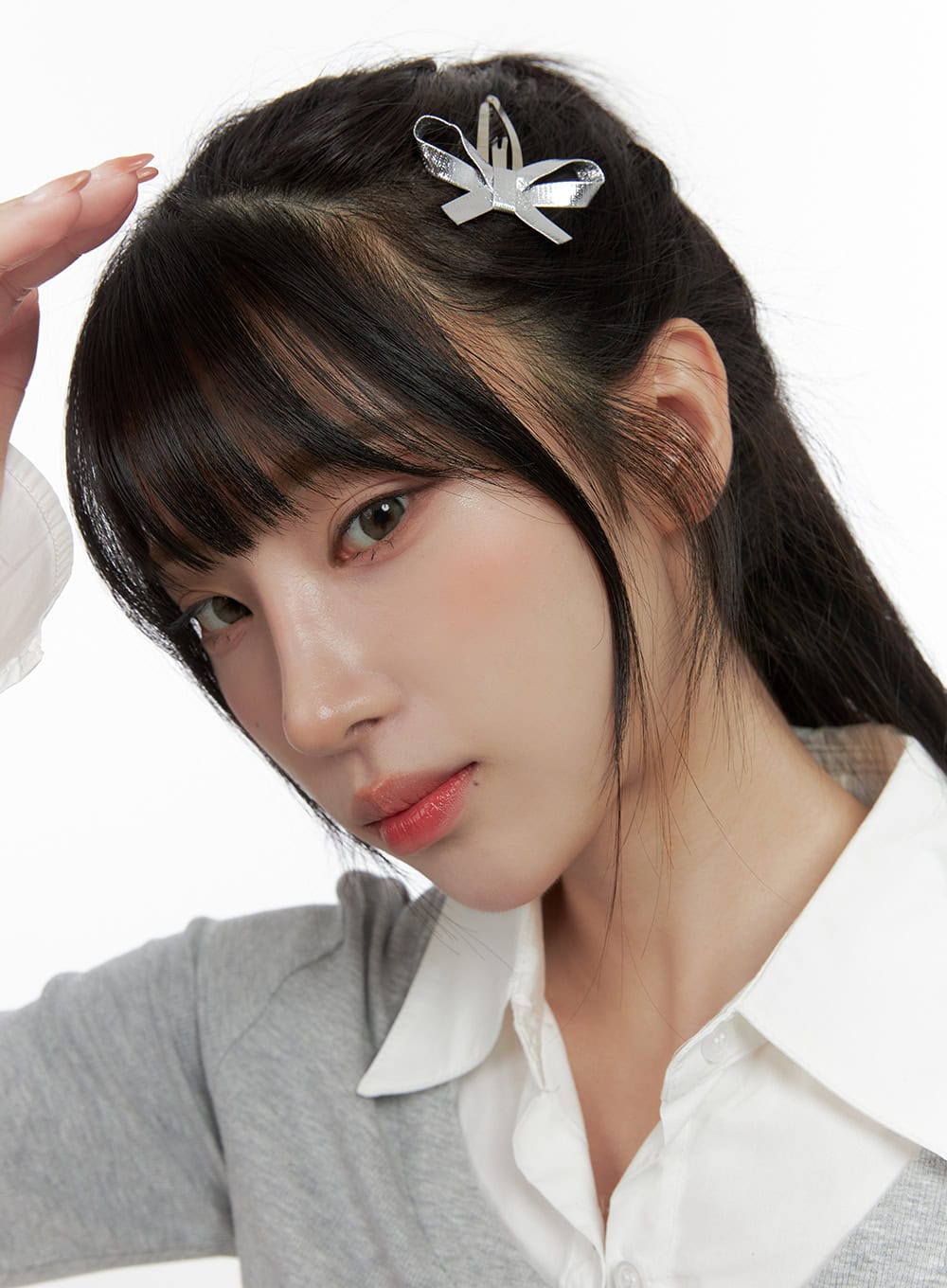 Sally Ribbon Hair Pin IS413