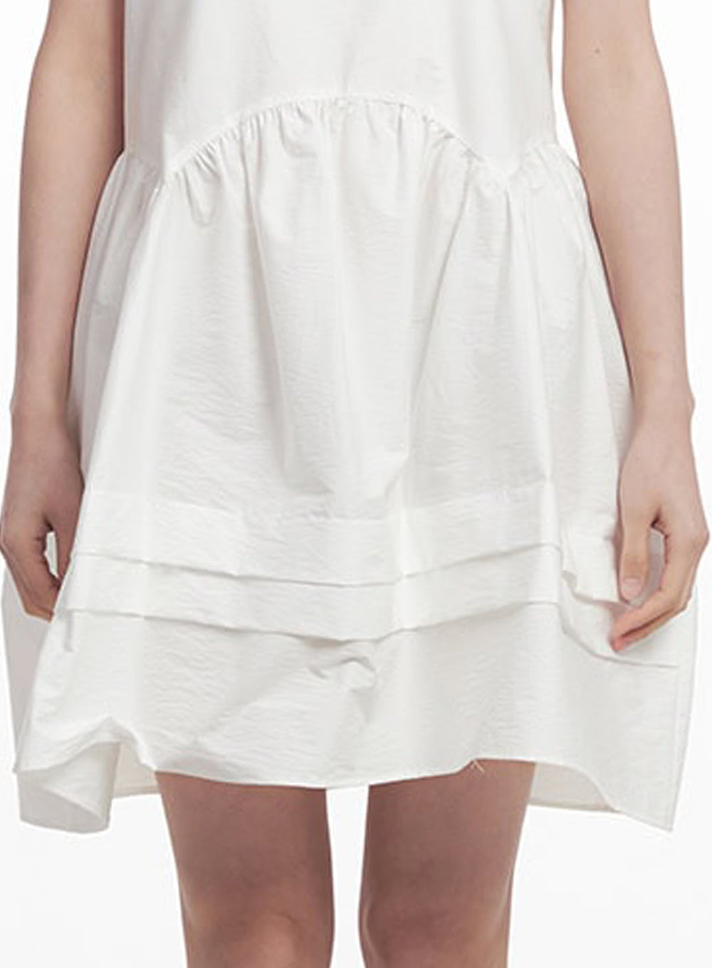 Flare V-Neck Cami Mini Dress IY509