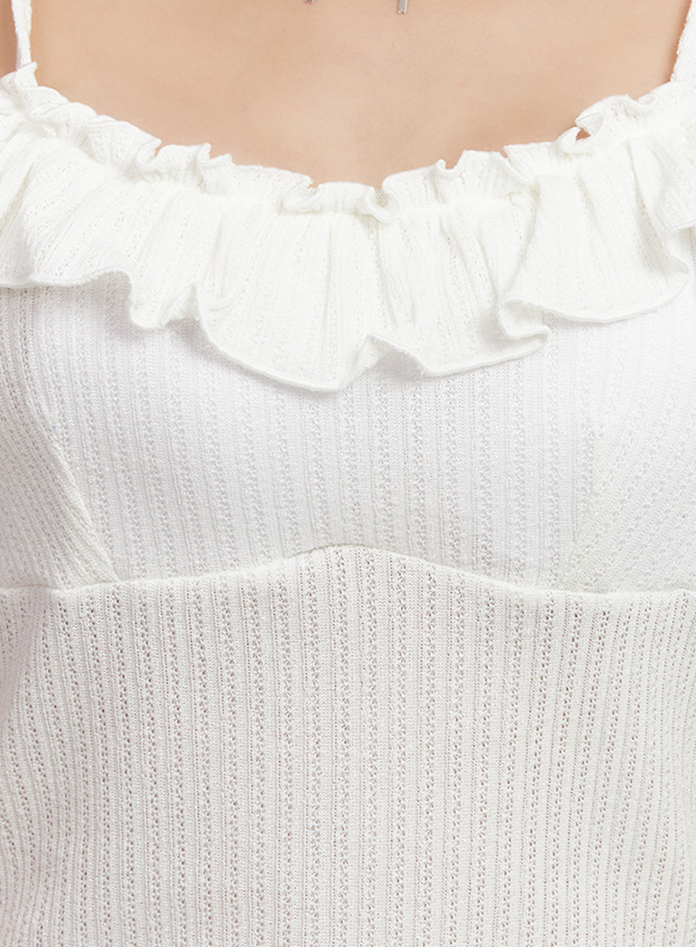 Ruffle Cami Mini Dress IA515