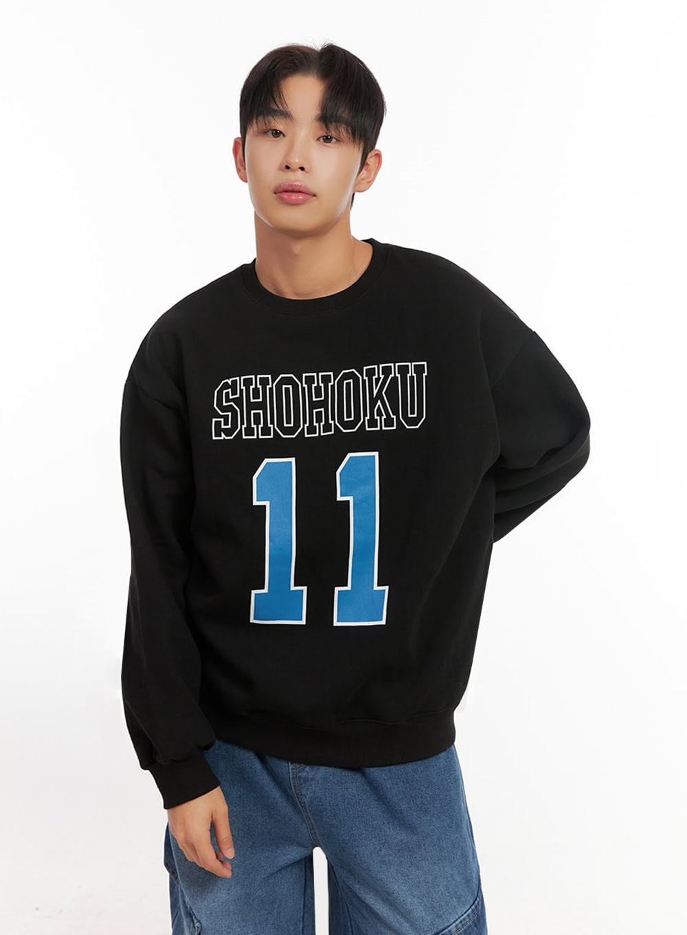 Men's Lettering Graphic Sweatshirt ID406