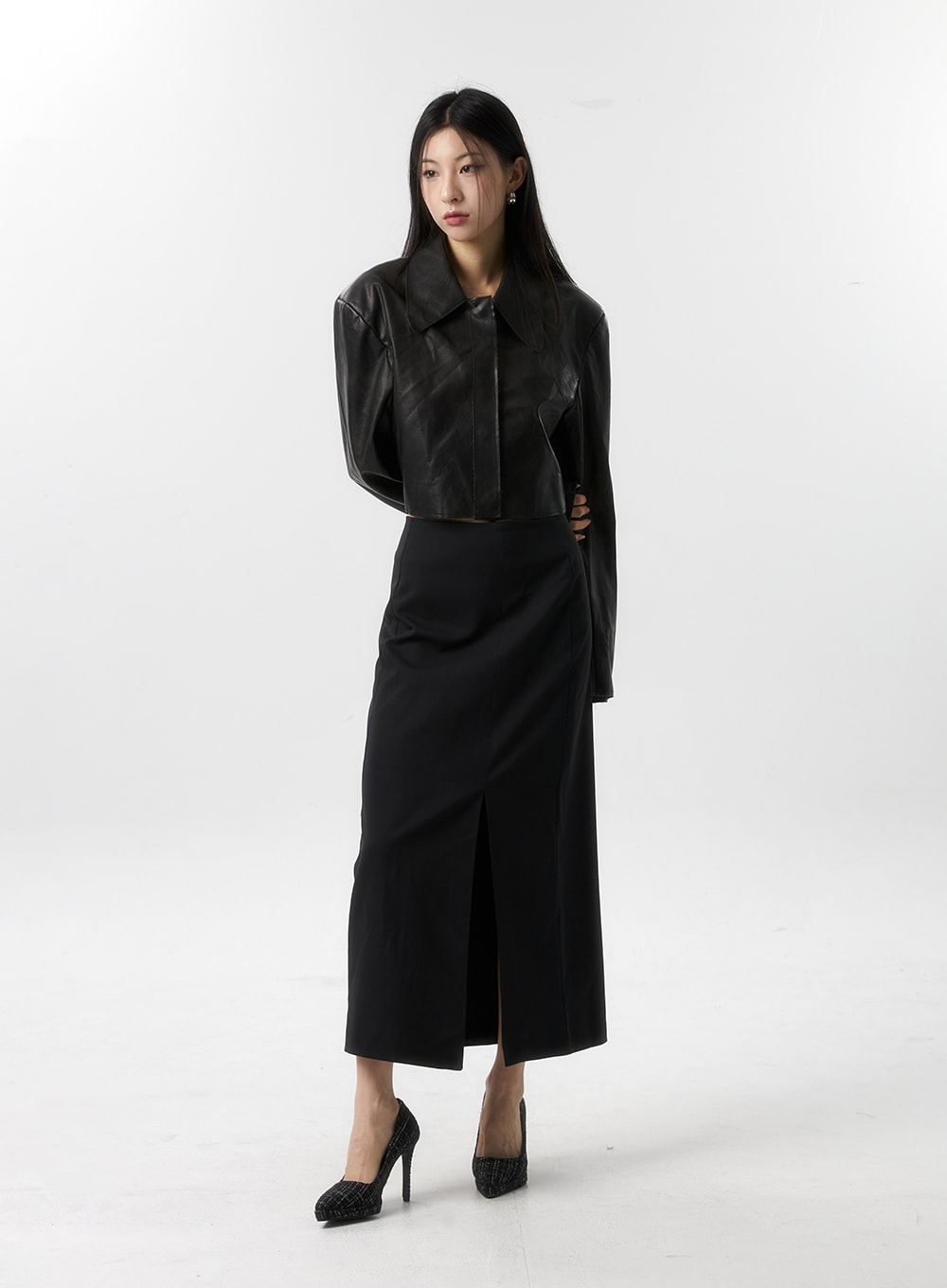 H Line Maxi Skirt IS315
