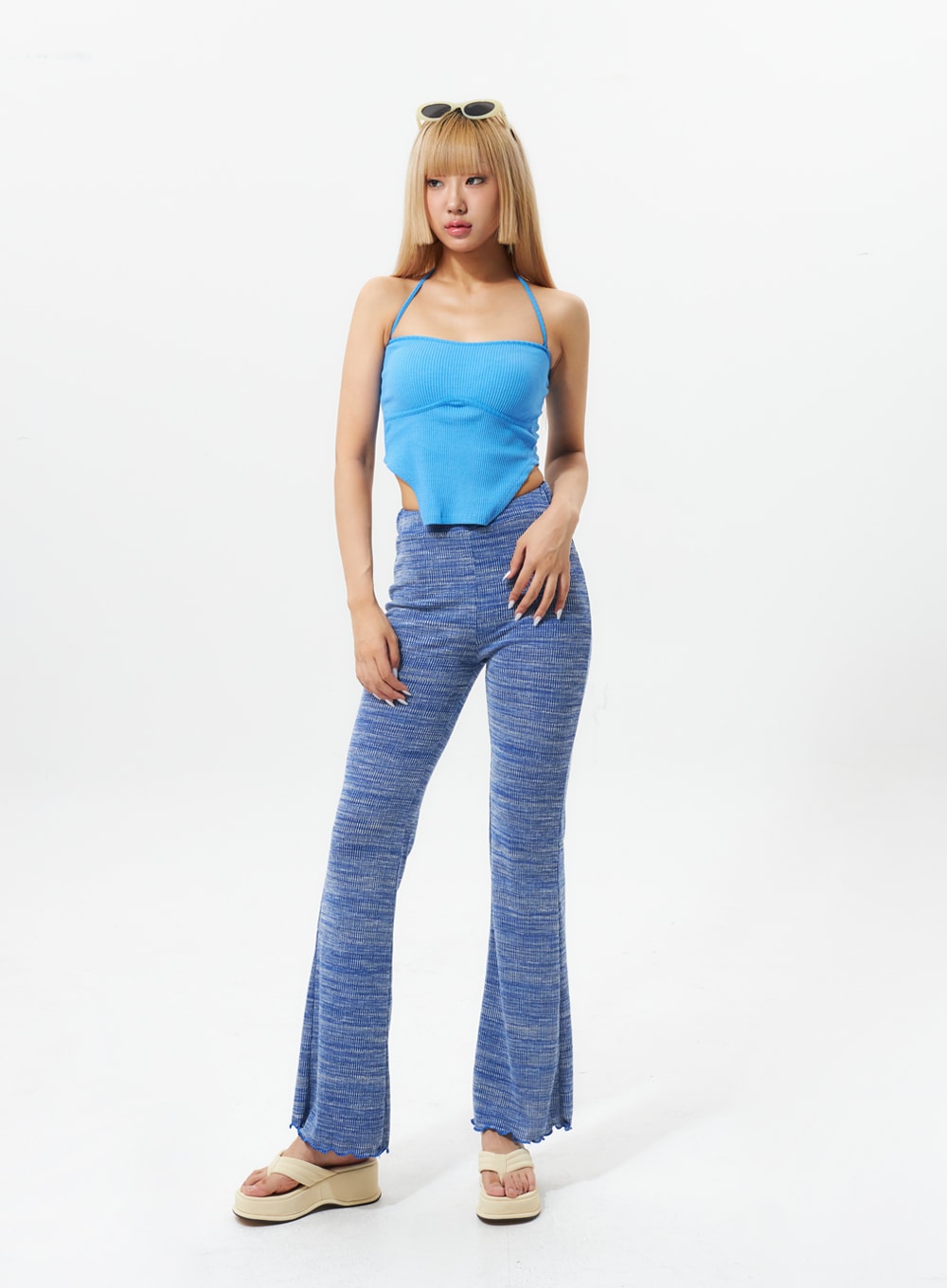 Ribbed Knit Top IL314