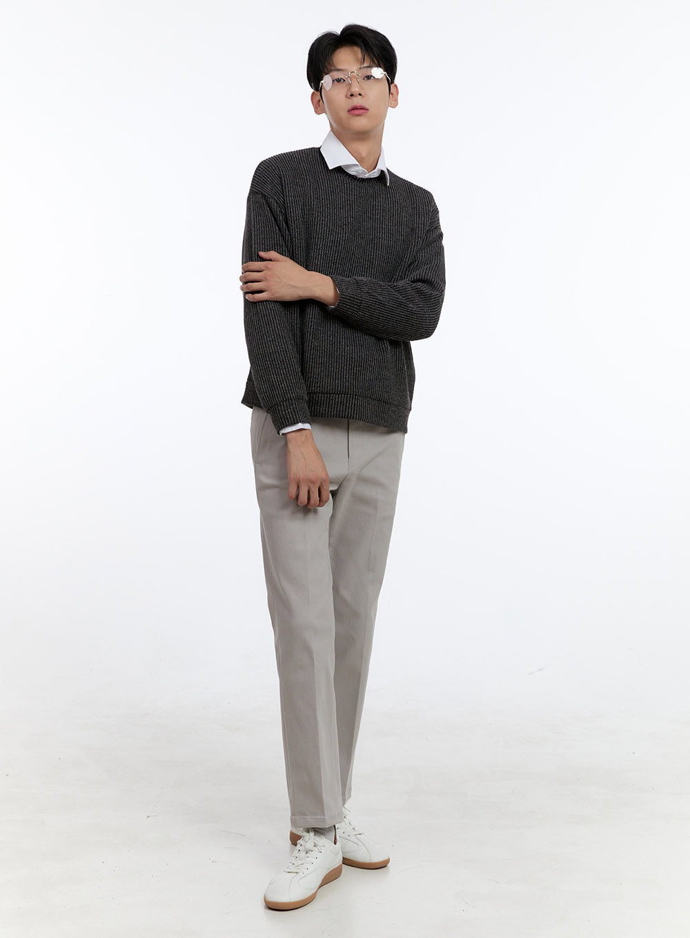 Men's Slim Fit Tailored Pants IG427