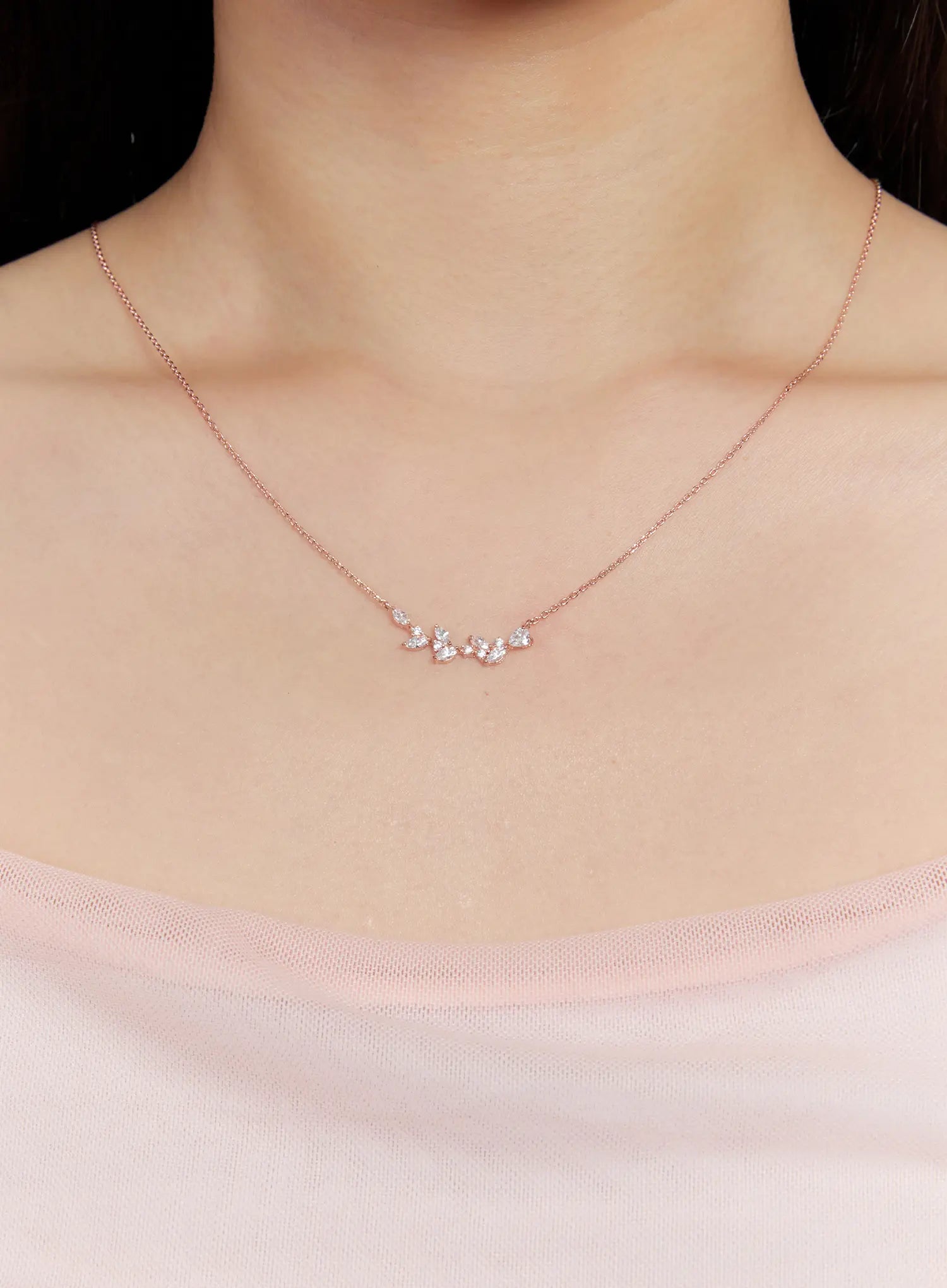 Stalk Line Necklace IS517