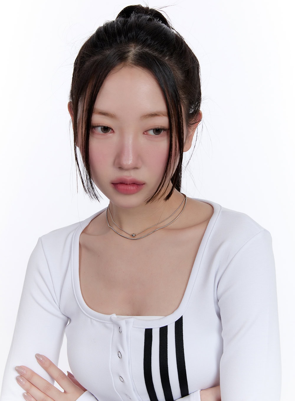 Layered Ball-Chain Necklace CJ509