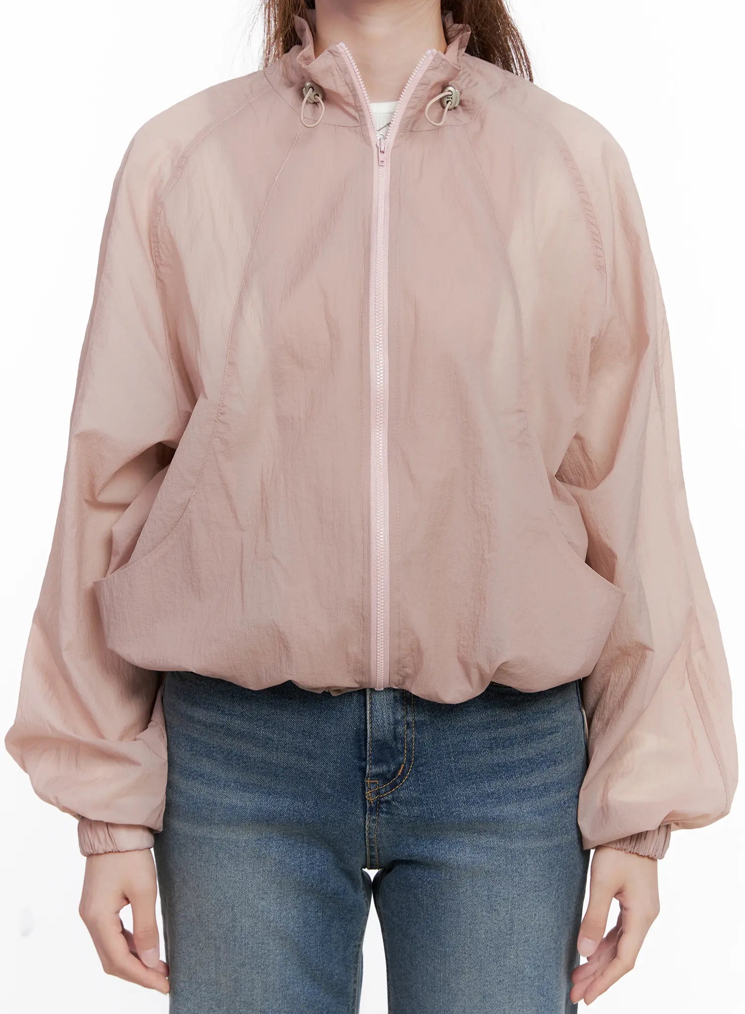 Lightweight Sheer Windbreaker Jacket CG520