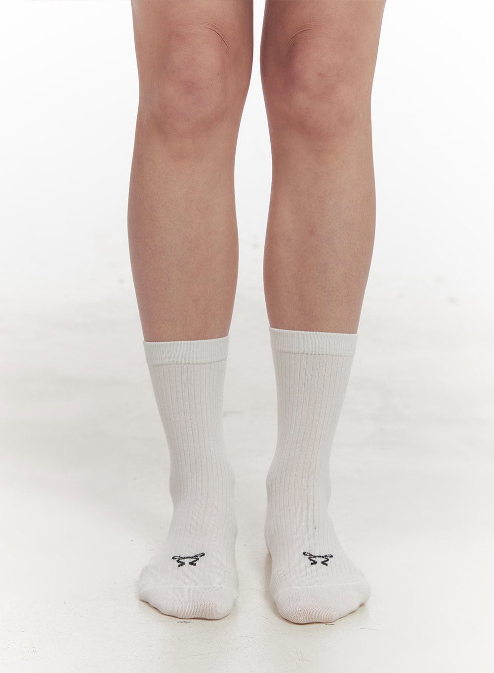 Ribbon Printed Socks IF505