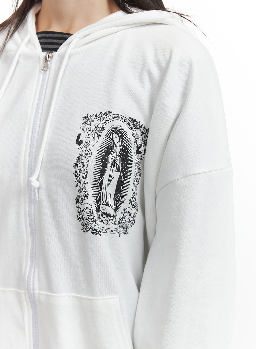 Graphic Loose Fit Hoodie CO410