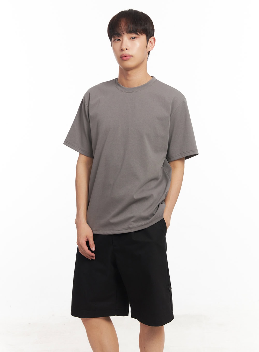 Men's Essential Solid T-Shirt IA518