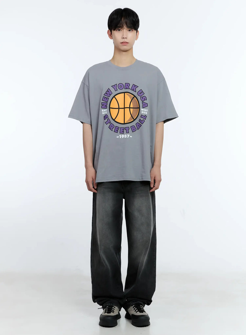 Men's Basketball Graphic T-Shirt IL529