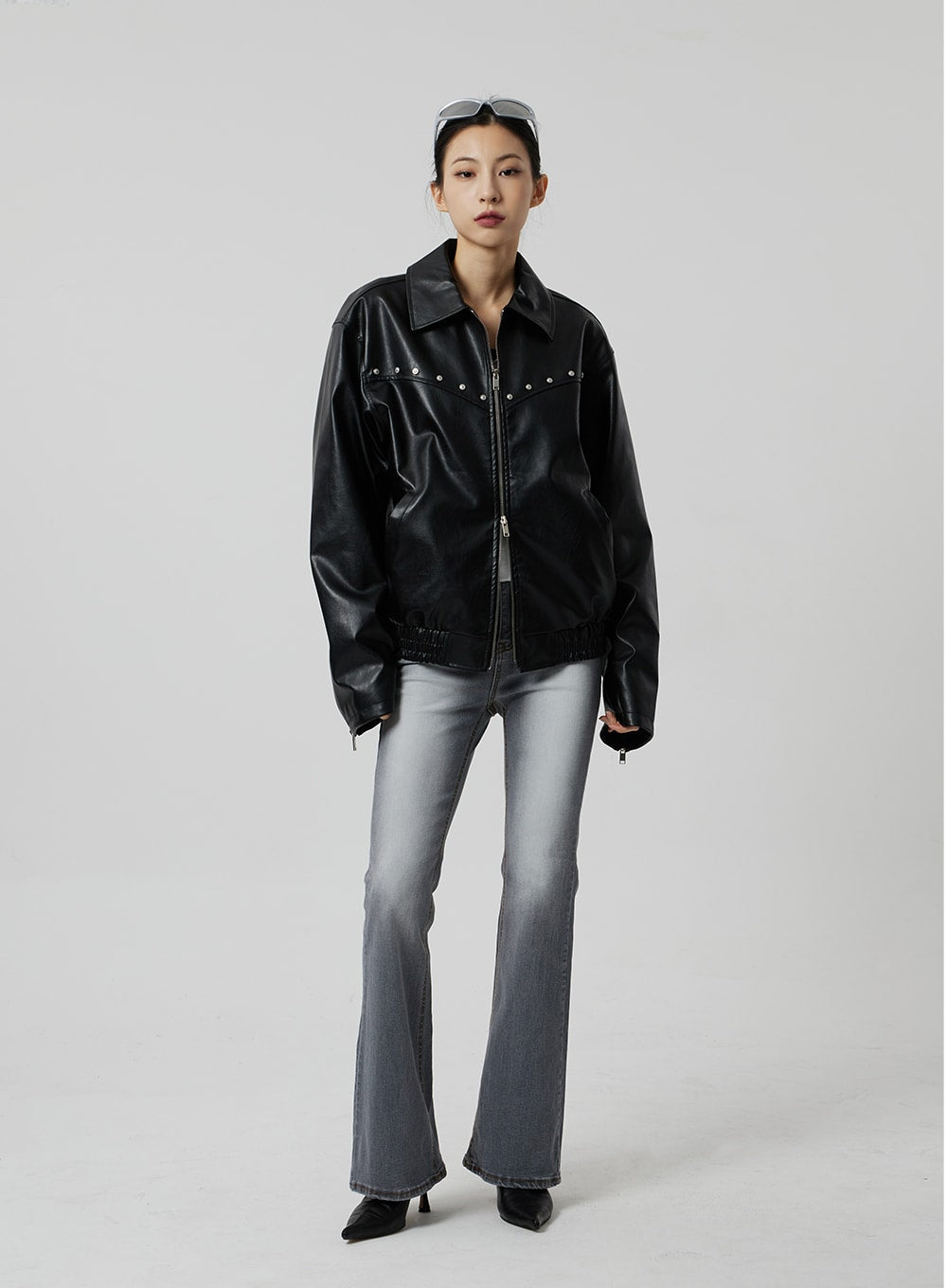 Slim Fit Bootcut Jeans CF307