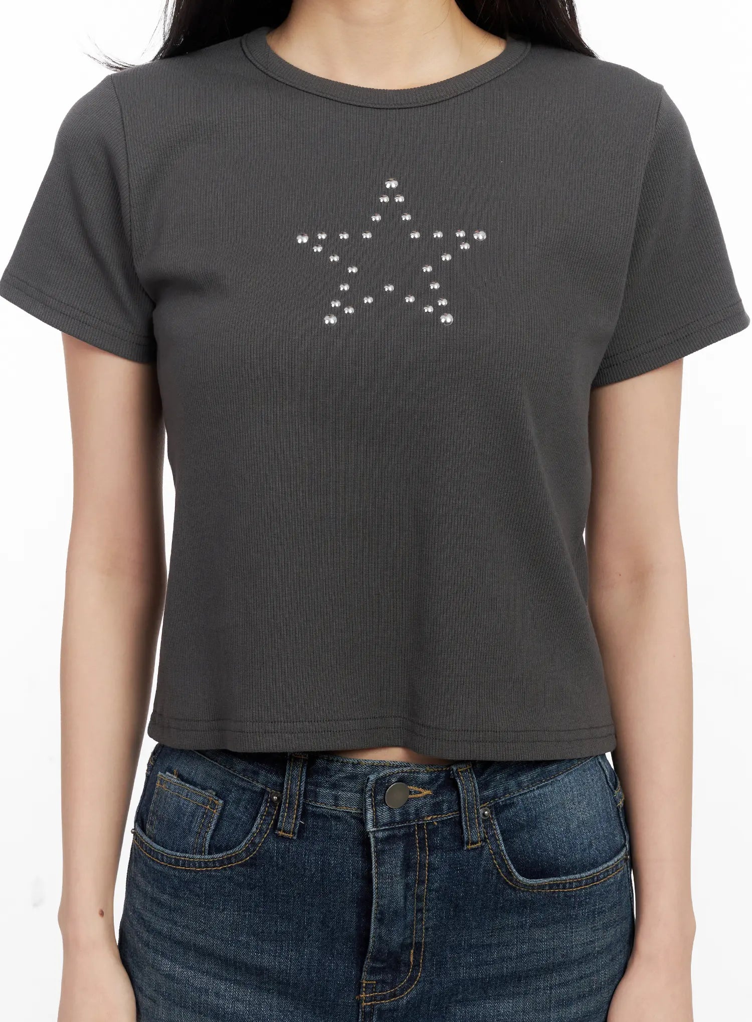 Star-Studded Casual Tee CL501