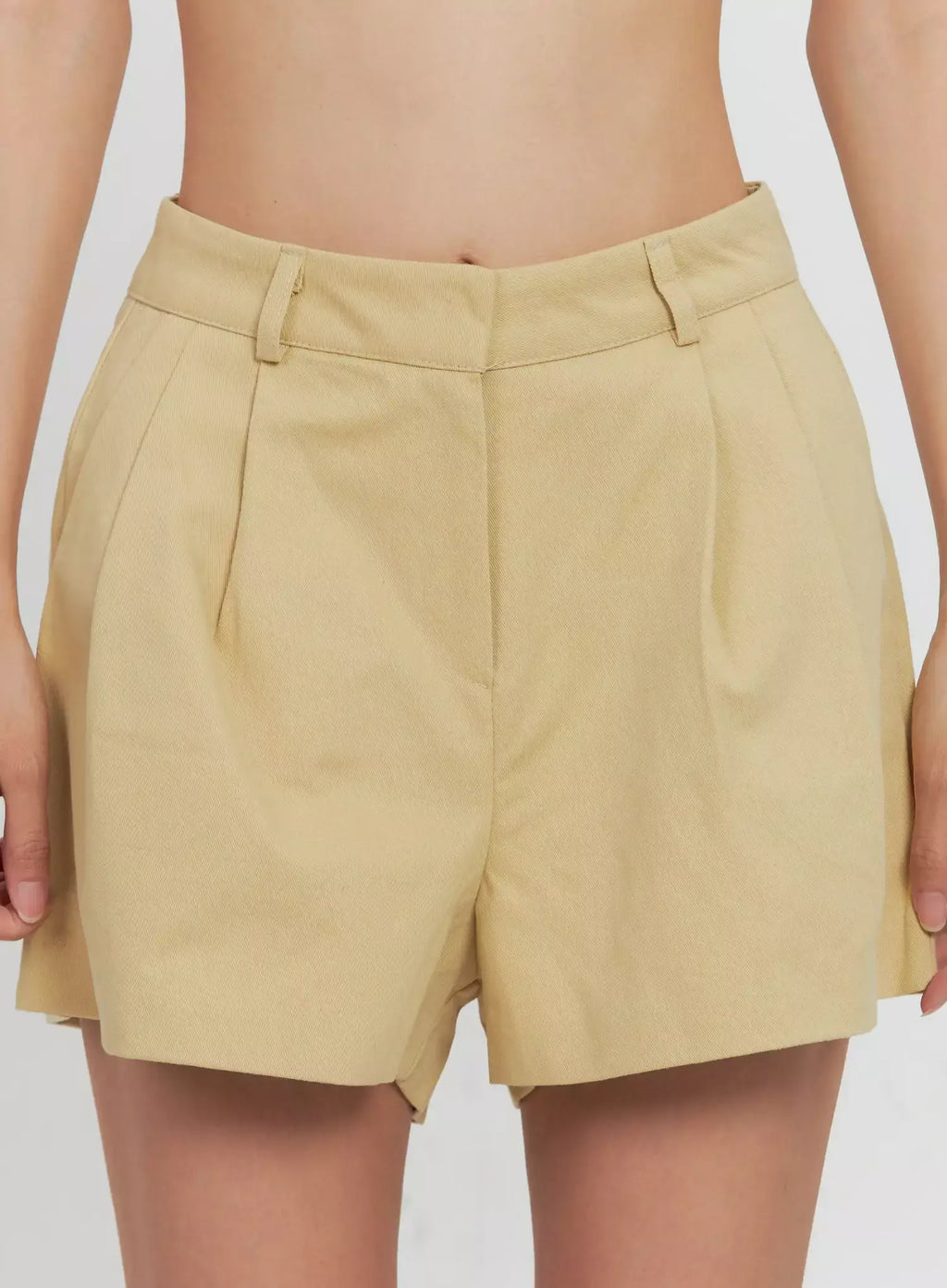Pleated Pintuck Shorts IL528