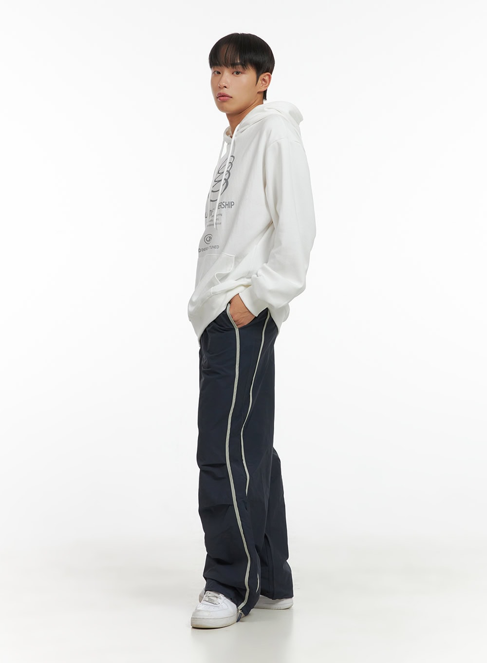 Cozy Graphic Hooded Sweatshirt CO410