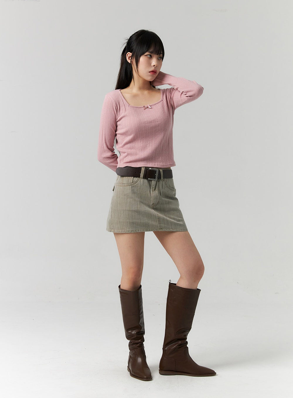 Square Buckle Belt CS313