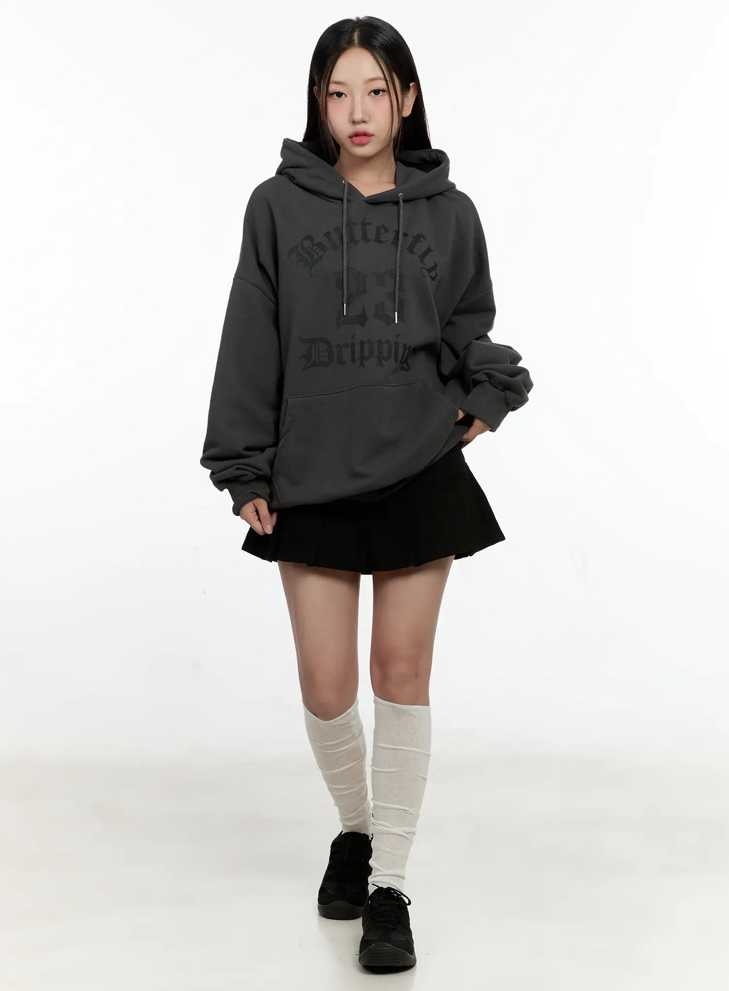 Oversized "Butterfly" Graphic Hoodie CG501