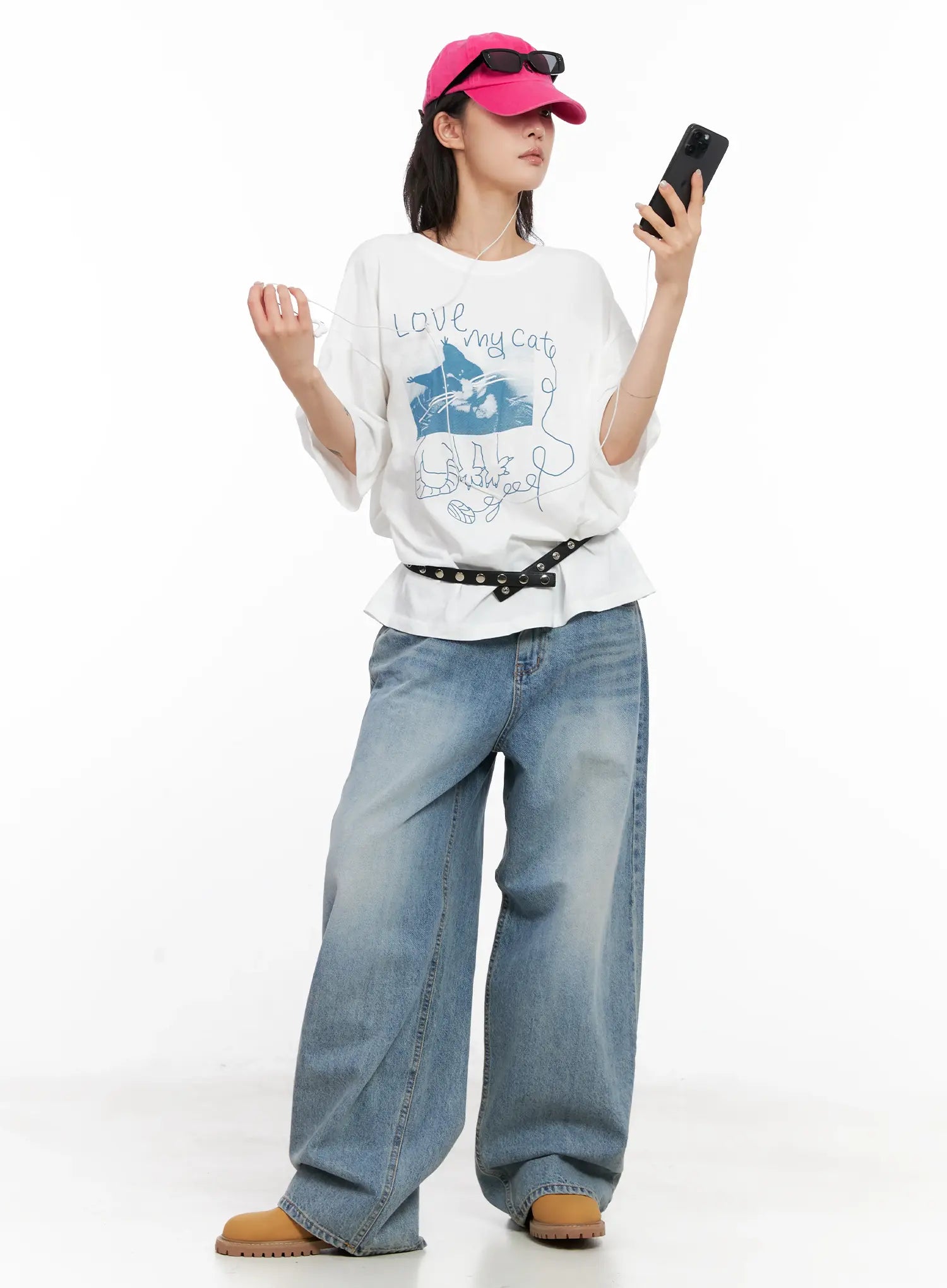 Oversized Graphic Tee CL528