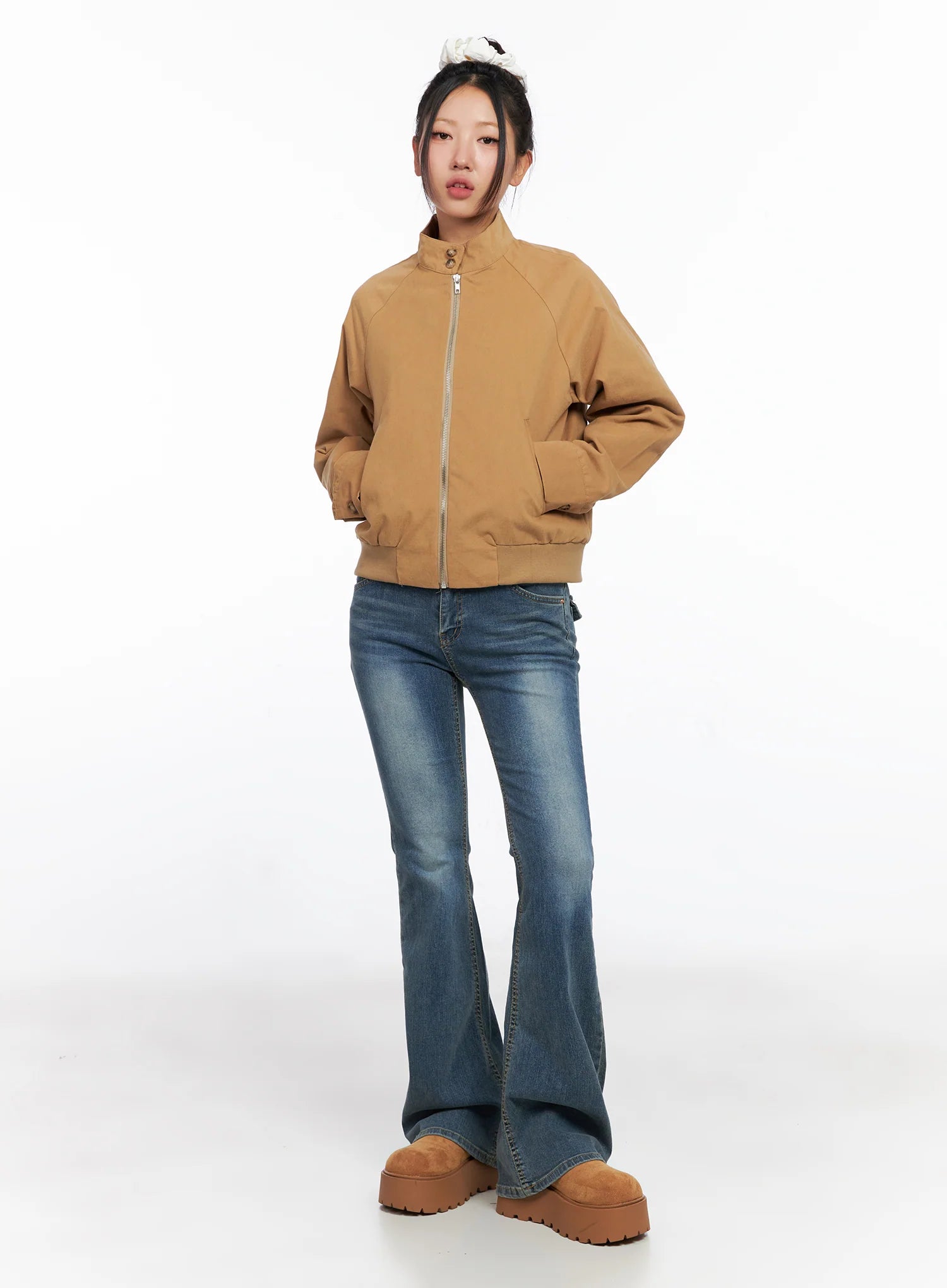 Cotton Raglan Sleeve Jacket CO514