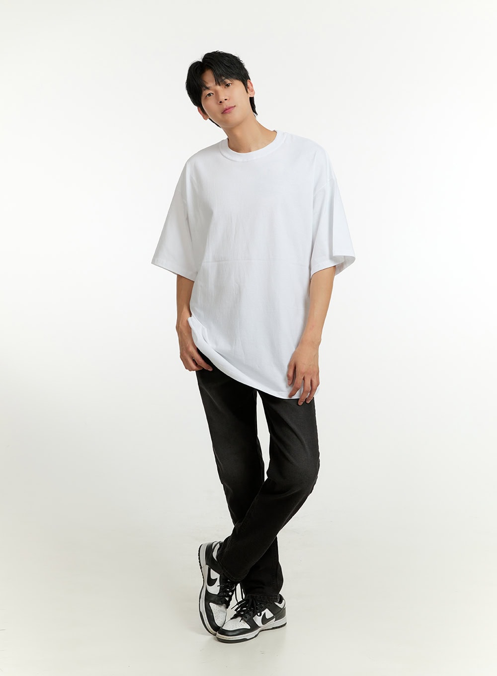 Men's Oversized Basic T-Shirt IL412